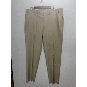 LAUREN RALPH LAUREN Men’s Dress Pants WOOL TOTAL COMFORT Size 38x32 flat front